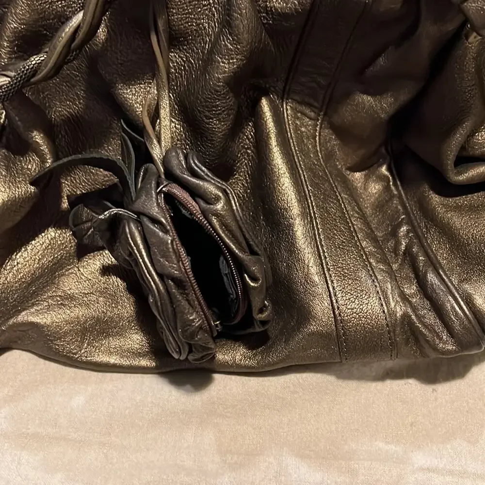 Botkier Bronze Leather Bag